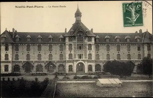 Ak Neuille Pont Pierre Indre-et-Loire, La haute Barde