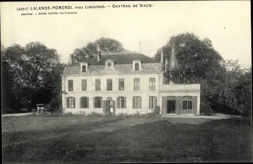 Ak Lalande de Pomerol Gironde, Château de Viaud