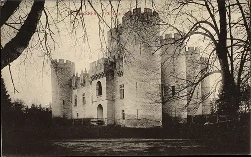 Ak Mazères Gironde, Schloss Roquetaillade