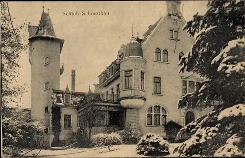 Ak Schmorkau Neukirch Sachsen, Schloss