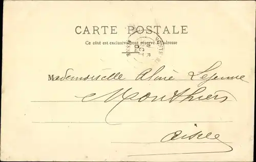 Ak Reims Marne, Rue de Vesle