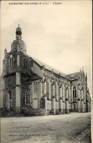 Ak Rochefort sur Loire Maine et Loire, L'Eglise