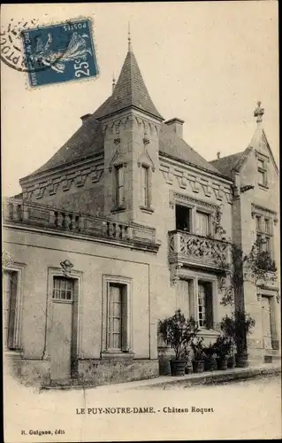 Ak Le Puy Notre Dame Maine et Loire, Chateau Roguet