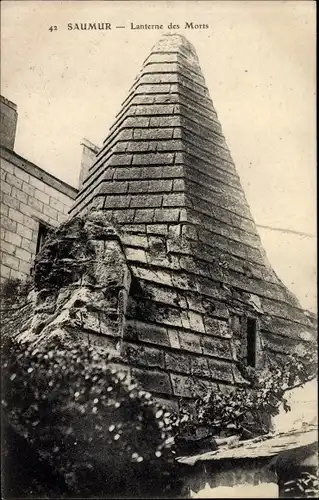 Ak Saumur Maine et Loire, Lanterne des Morts