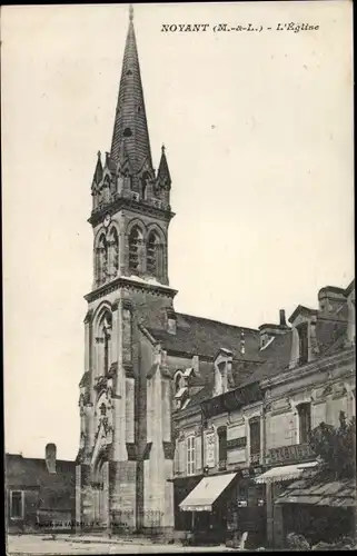 Ak Noyant Maine et Loire, L'Eglise