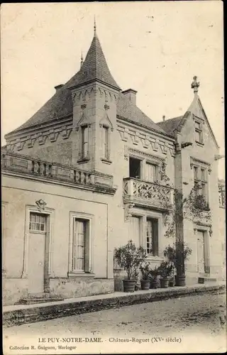 Ak Le Puy Notre Dame Maine et Loire, Chateau Roguet