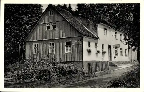 Ak Gersfeld in der Rhön Hessen, Gasthaus Pension zur in Rendelsmühle