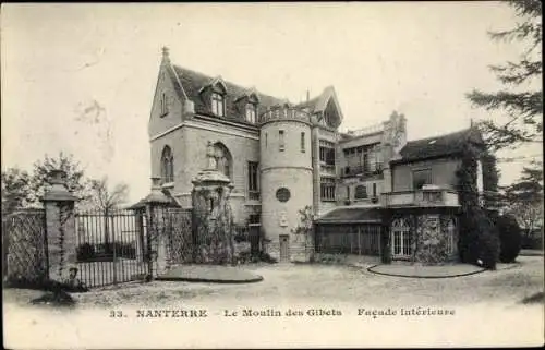 Ak Nanterre Hauts de Seine, Le Moulin des Gibets