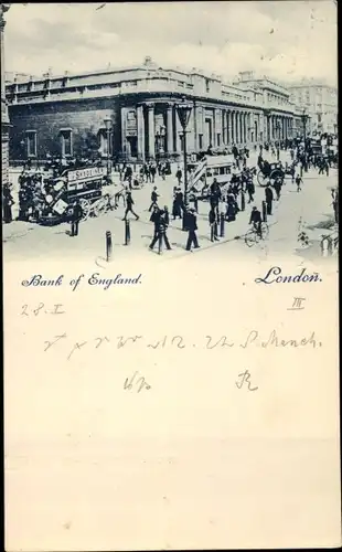 Ak London City England, Bank of England