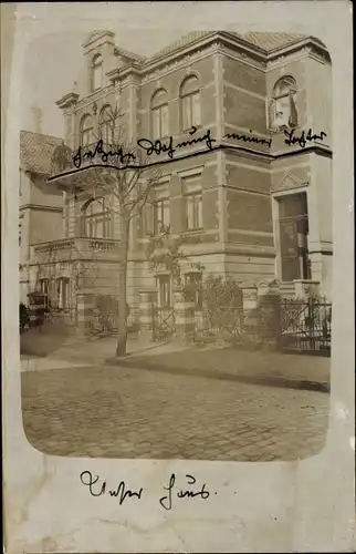 Foto Ak Oldenburg in Niedersachsen, Wohnhaus, Straßenseite