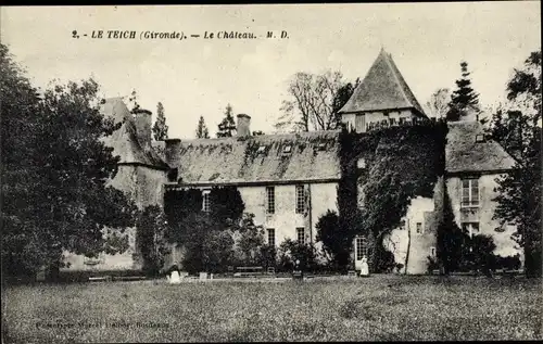 Ak Le Teich Gironde, Château