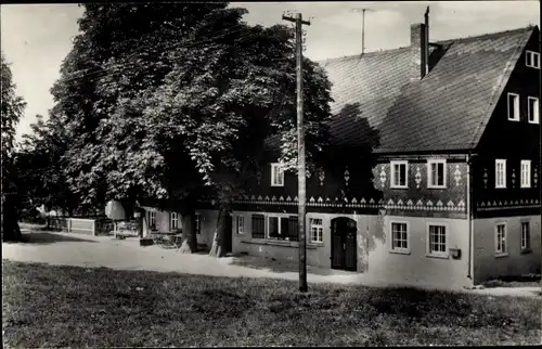 Ak Weifa Steinigtwolmsdorf Lausitz, Gaststätte Kastanie