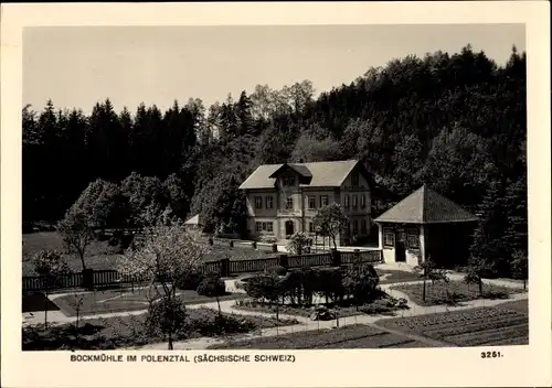 Ak Hohnstein Sächsische Schweiz,, Bockmühle