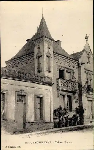 Ak Le Puy Notre Dame Maine et Loire, Chateau Roguet