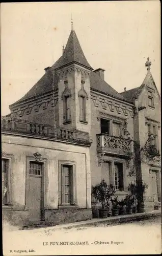 Ak Le Puy Notre Dame Maine et Loire, Chateau Roguet