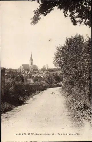 Ak La Jumellière Maine-et-Loire, Vue des Ratelieres