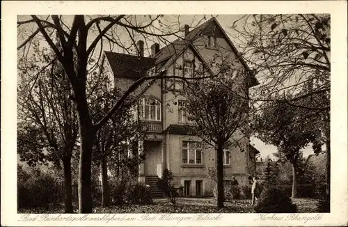 Ak Reinhardsquelle Bad Wildungen in Nordhessen, Kurhaus rheingold