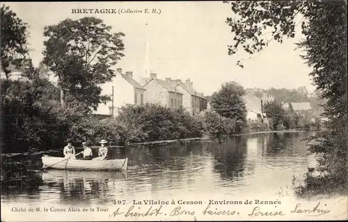 Ak Cesson Sevigne Ille et Vilaine, Ruderpartie