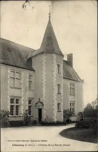 Ak Channay Indre et Loire, Chateau de la Barree