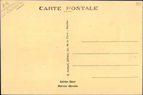 Ak Pont d Ouilly Calvados, L'Orne et le Pont