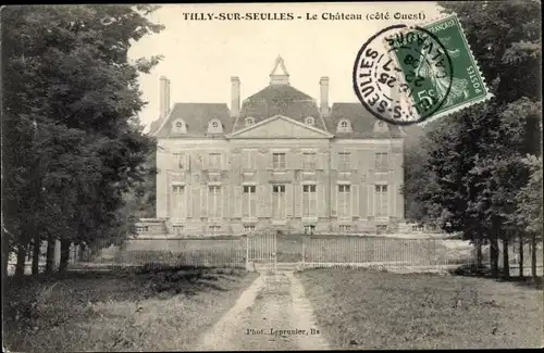 Ak Tilly Sur Seulles Calvados, Le Chateau