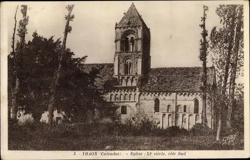 Ak Thaon Calvados, Eglise, cote Sud