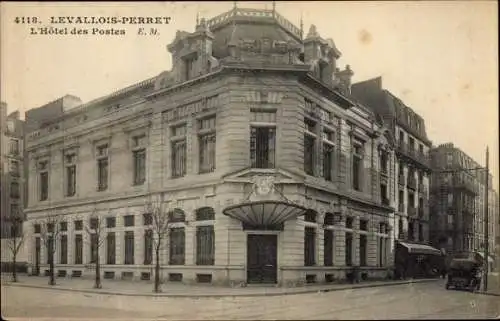 Ak Levallois Perret Hauts de Seine, L'Hotel des Postes