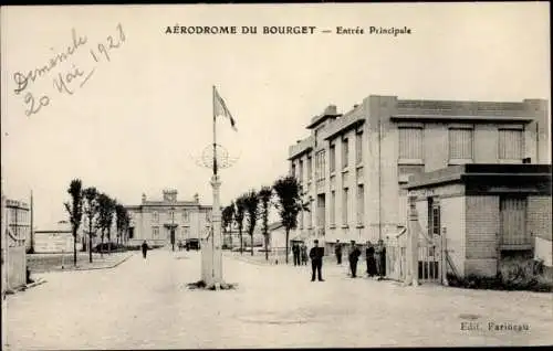 Ak Le Bourget Seine Saint Denis, Aerodrome, Entree Principale