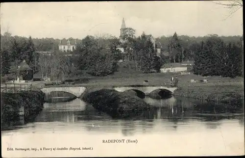 Ak Radepont Eure, Wasserpartie