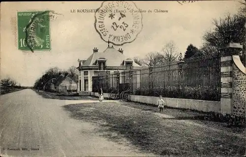 Ak Le Rousset d'Acon Eure, Pavillon du Chateau