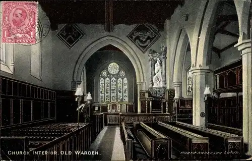 Ak Warden England, Church Interior