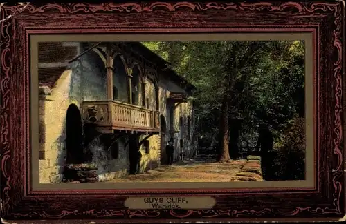 Passepartout Ak Warwick Warwickshire England, Guys Cliff