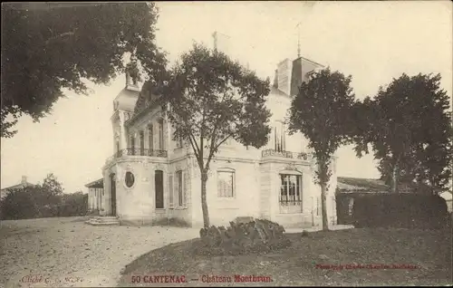 Ak Cantenac Gironde, Château Montbrun