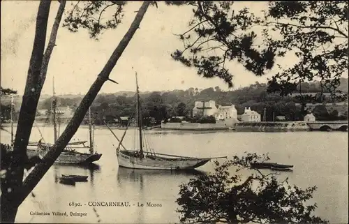 Ak Concarneau Finistère, Le Moros