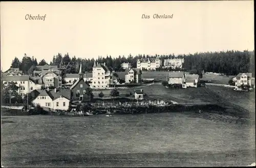 Ak Oberhof im Thüringer Wald, Das Oberland