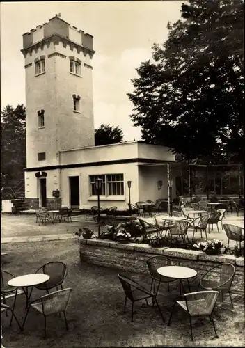 Ak Steina in Sachsen, Berggaststätte Schwedenstein