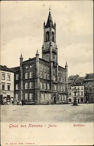 Ak Kamenz Sachsen, Rathaus