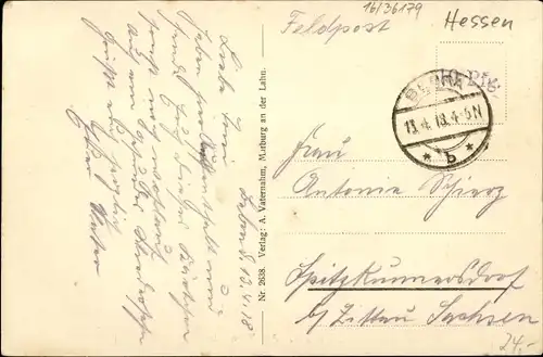 Ak Bebra Hessen, Partie am Bahnhof