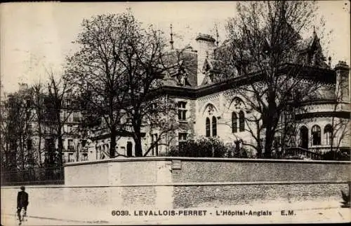 Ak Levallois Perret Hauts de Seine, L'Hopital Anglais