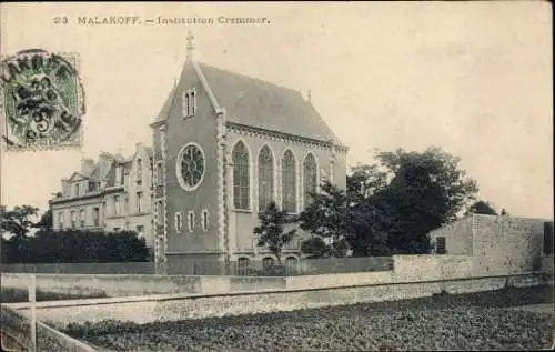 Ak Malakoff Hauts de Seine, Institution Cremmor