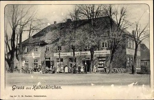 Ak Kaltenkirchen in Holstein, Kolonialwaren, Central Gasthof