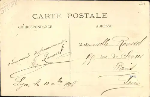 Ak Lyre Eure, Vue Panoramique