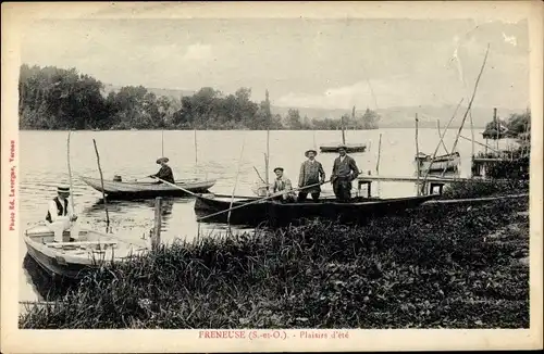 Ak Freneuse Yvelines, Plaisirs d'ete