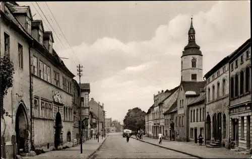 Ak Laucha an der Unstrut, Dr Kütz Straße