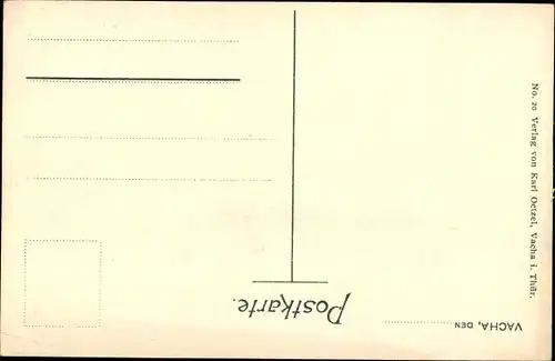 Ak Vacha Thüringen, Neues Rathaus, Ratskeller, Die Widmarkt