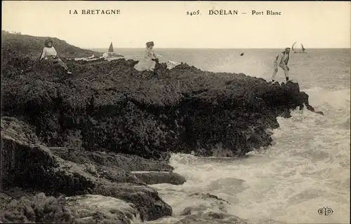 Ak Clohars Carnoët Finistère, Doelan, Port Blanc