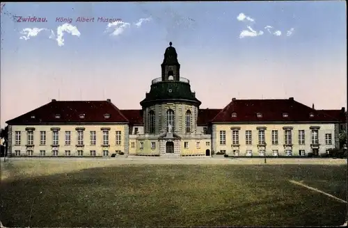 Ak Planitz Zwickau in Sachsen, König Albert Museum