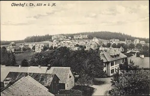 Ak Oberhof im Thüringer Wald, Totale