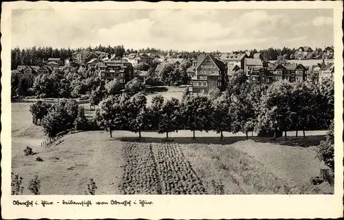 Ak Oberhof im Thüringer Wald, Teilansicht