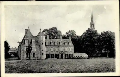 Ak Saint Aubin d'Aubigne Ille et Vilaine, Le Chateau